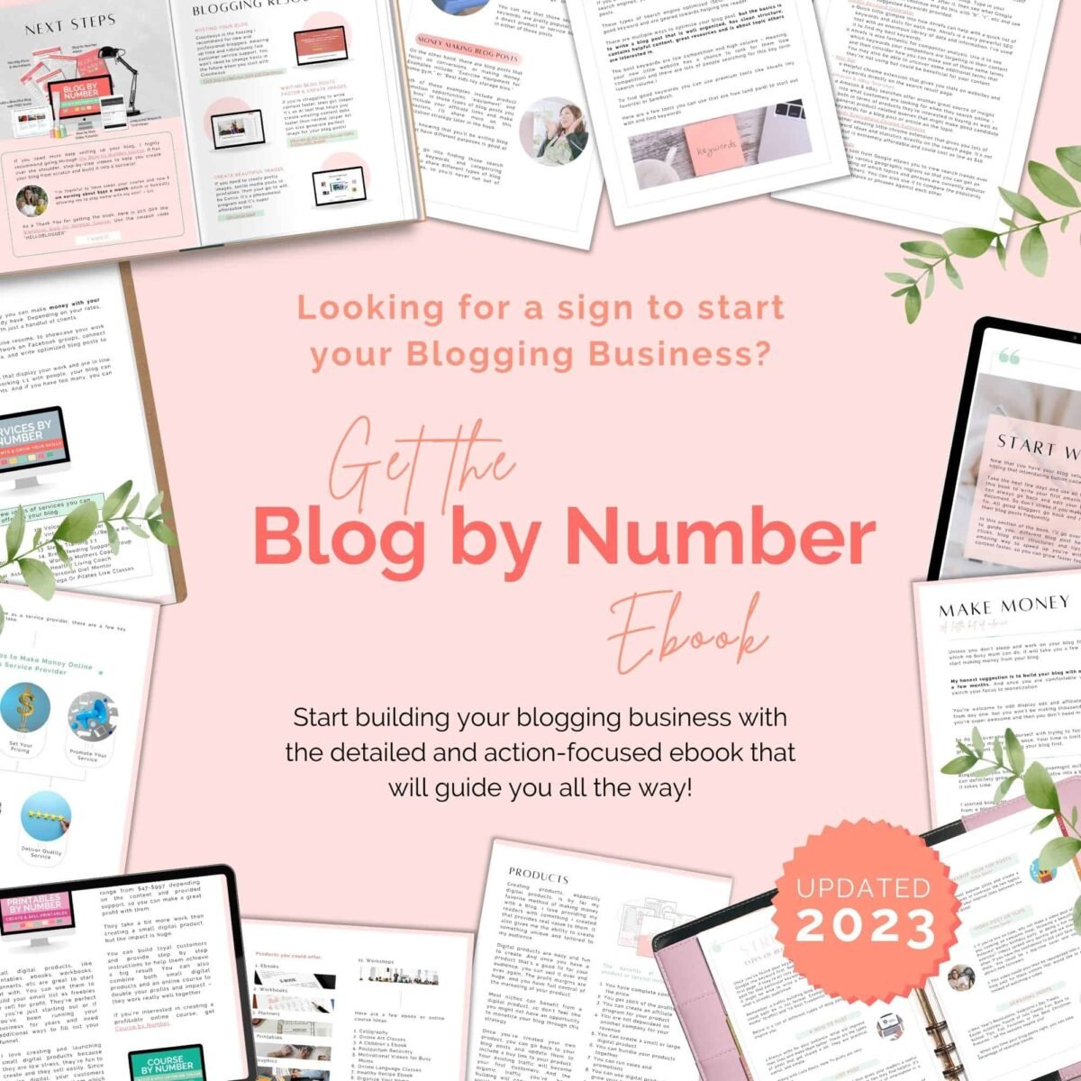 Blog by Number Ebook Promotional Images 111