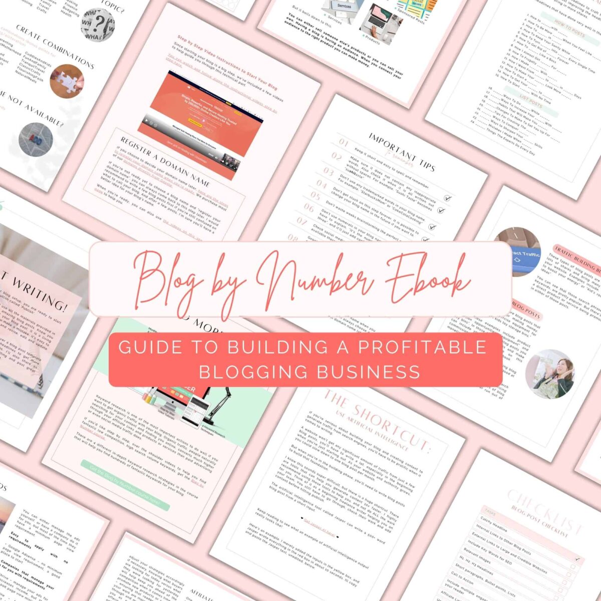 Blog by Number Ebook Promotional Images 16