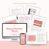 Blog by Number Ebook Promotional Images 17