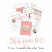 Blog by Number Ebook Promotional Images 18