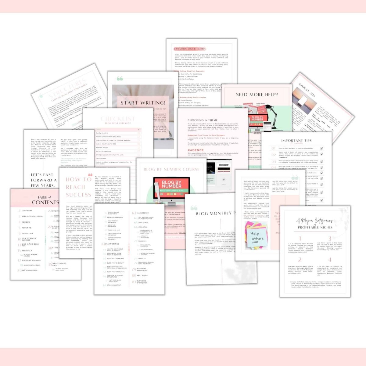 Blog by Number Ebook Promotional Images 19