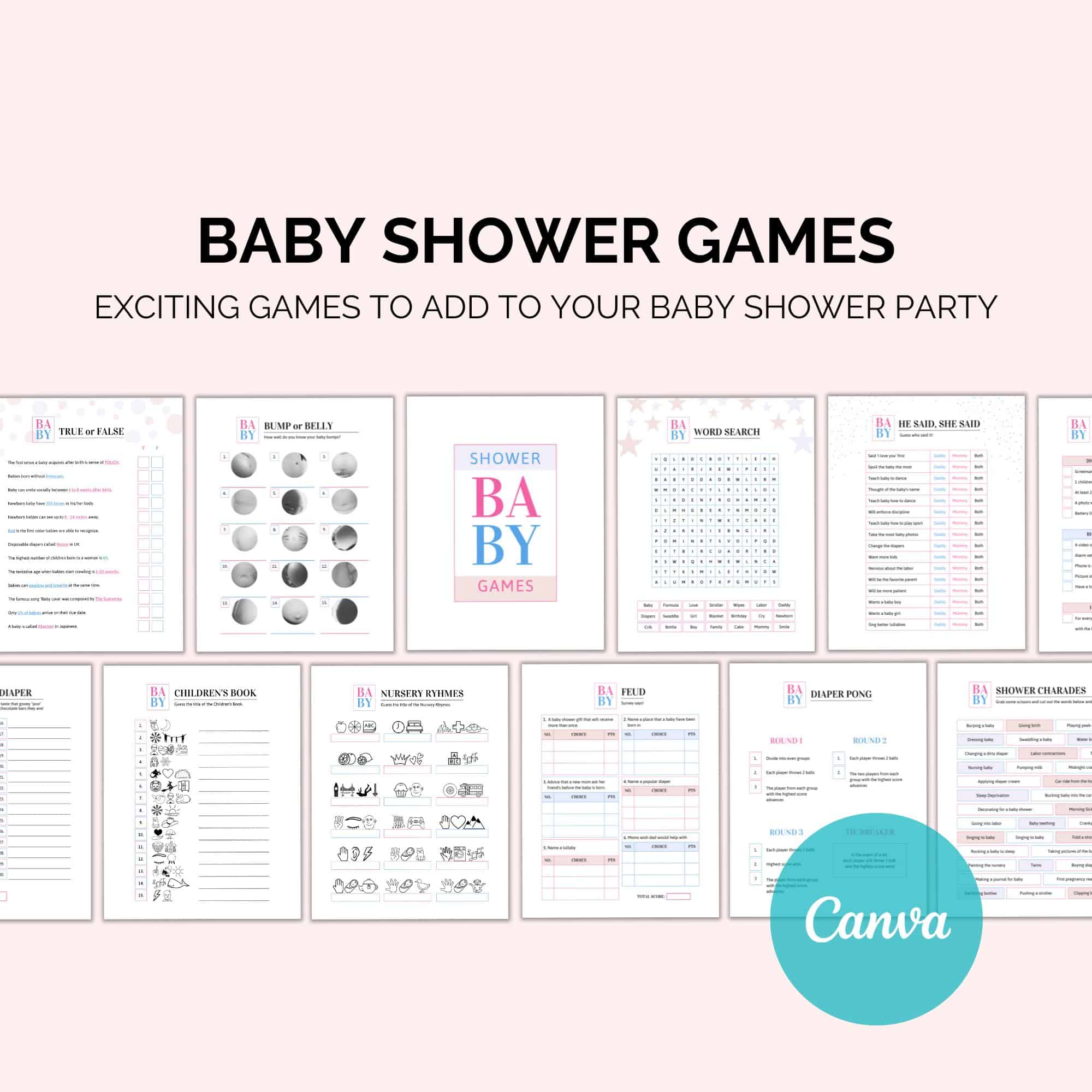 baby shower games