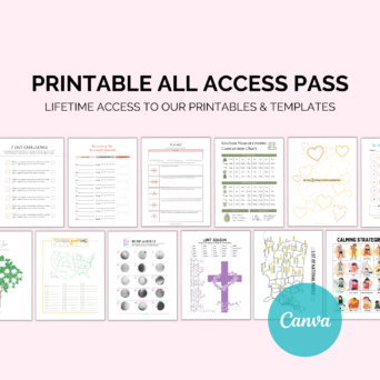 Printables All Access Pass – Freedom By Number