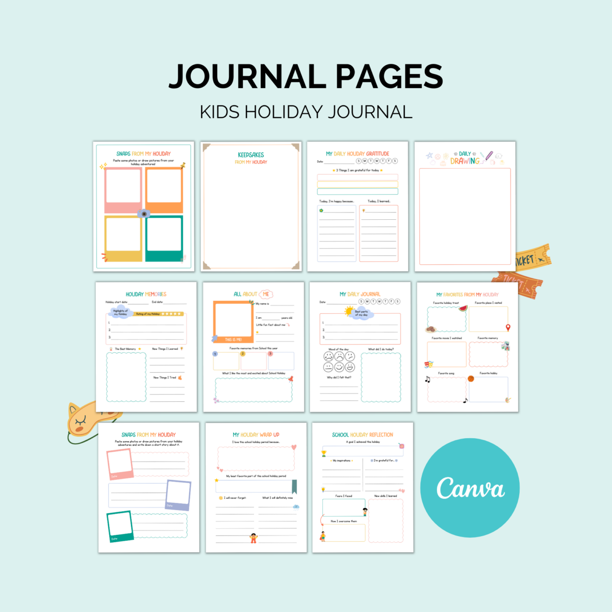 Holiday Journal for Kids shop image (6)